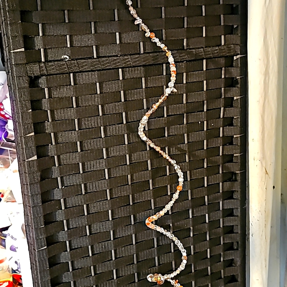 Handmade Custom Design crystal beaded suncatcher